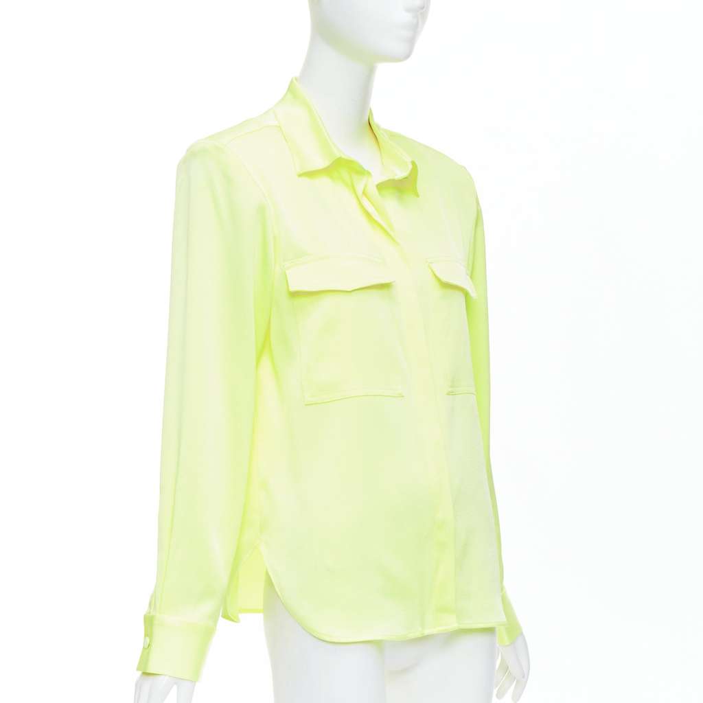 Alex Perry Padded Overshirt Yellow Never worn - Inside View