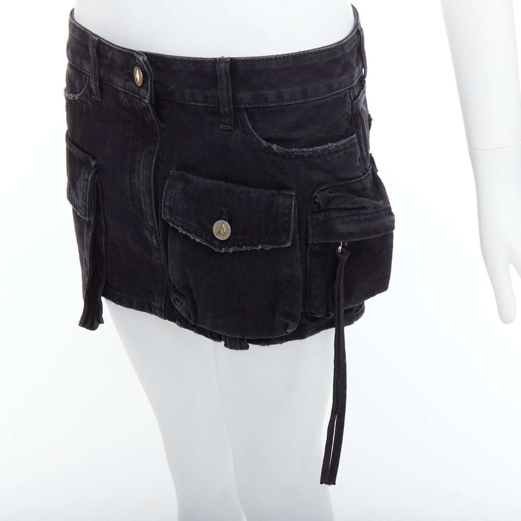 ATTICO Fay Black Cotton Never worn - Back View
