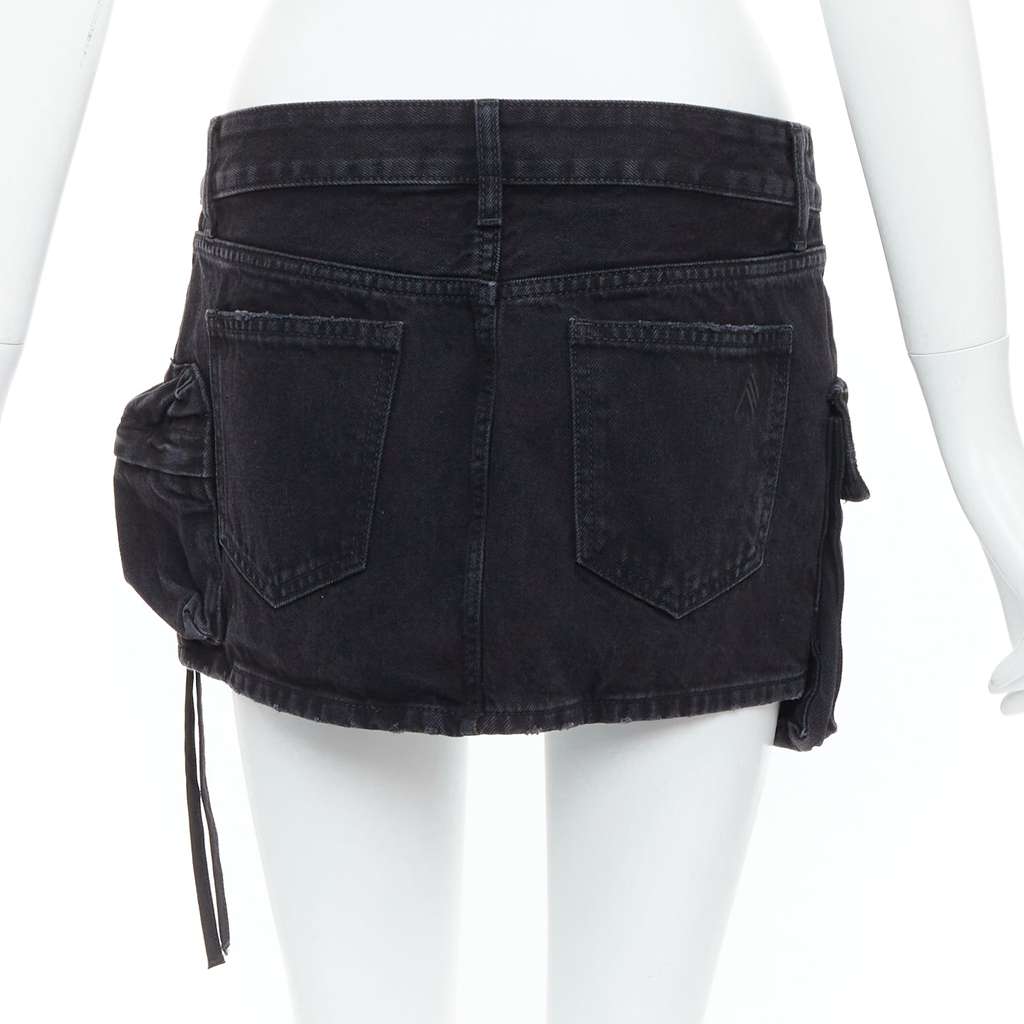 ATTICO Fay Black Cotton Never worn - Box View