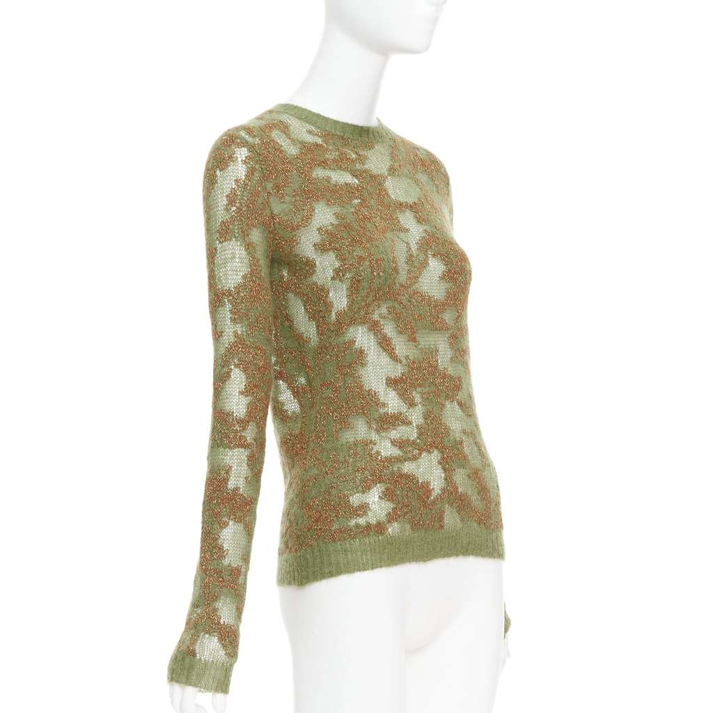 Dior Brocart Green Cashmere Very good - Inside View