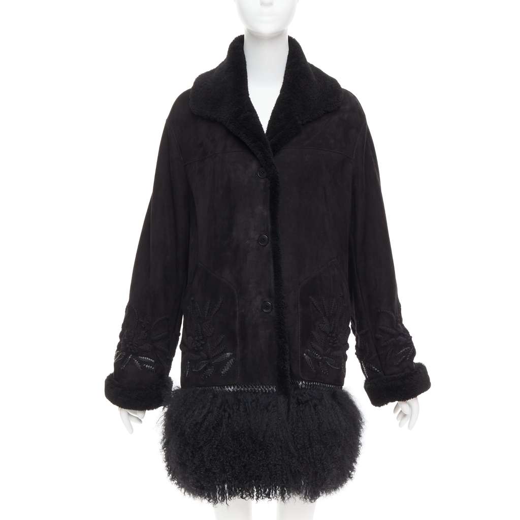 Ermanno Scervino D450D711LRSHMNFP Black Fur Very good condition - Inside View