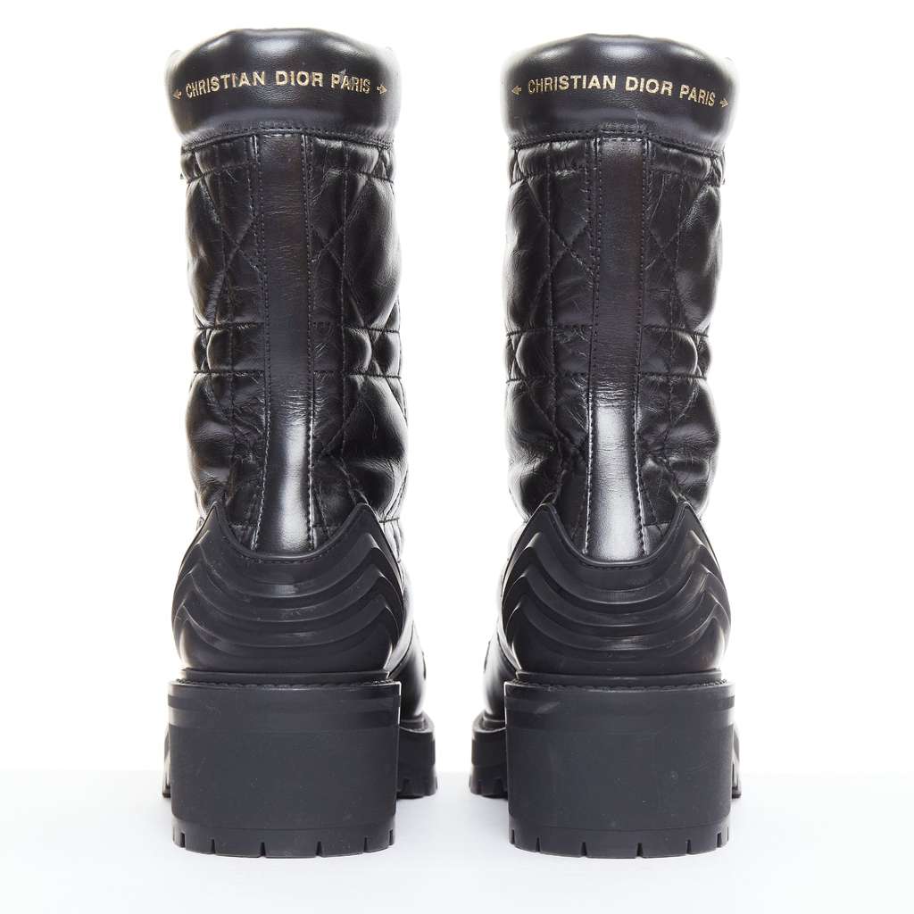 Dior D-Leader Black Leather Very good condition - Box View