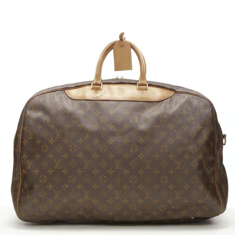 Louis Vuitton Monogram Trim Bag Brown Fair - Front View