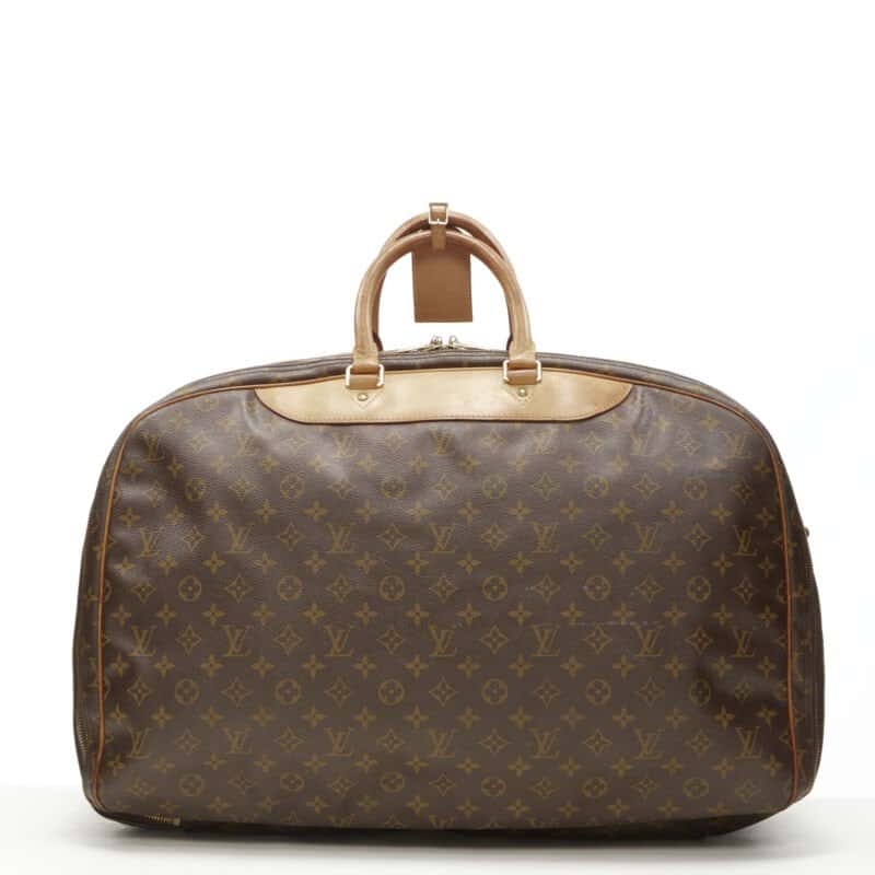 Louis Vuitton Monogram Trim Bag Brown Fair - Model View