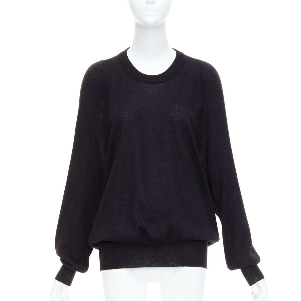 Maison Martin Margiela Oversized Alpaca Sweater Grey Polyester Never worn - Front View