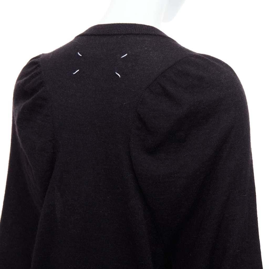 Maison Martin Margiela Oversized Alpaca Sweater Grey Polyester Never worn - Back View