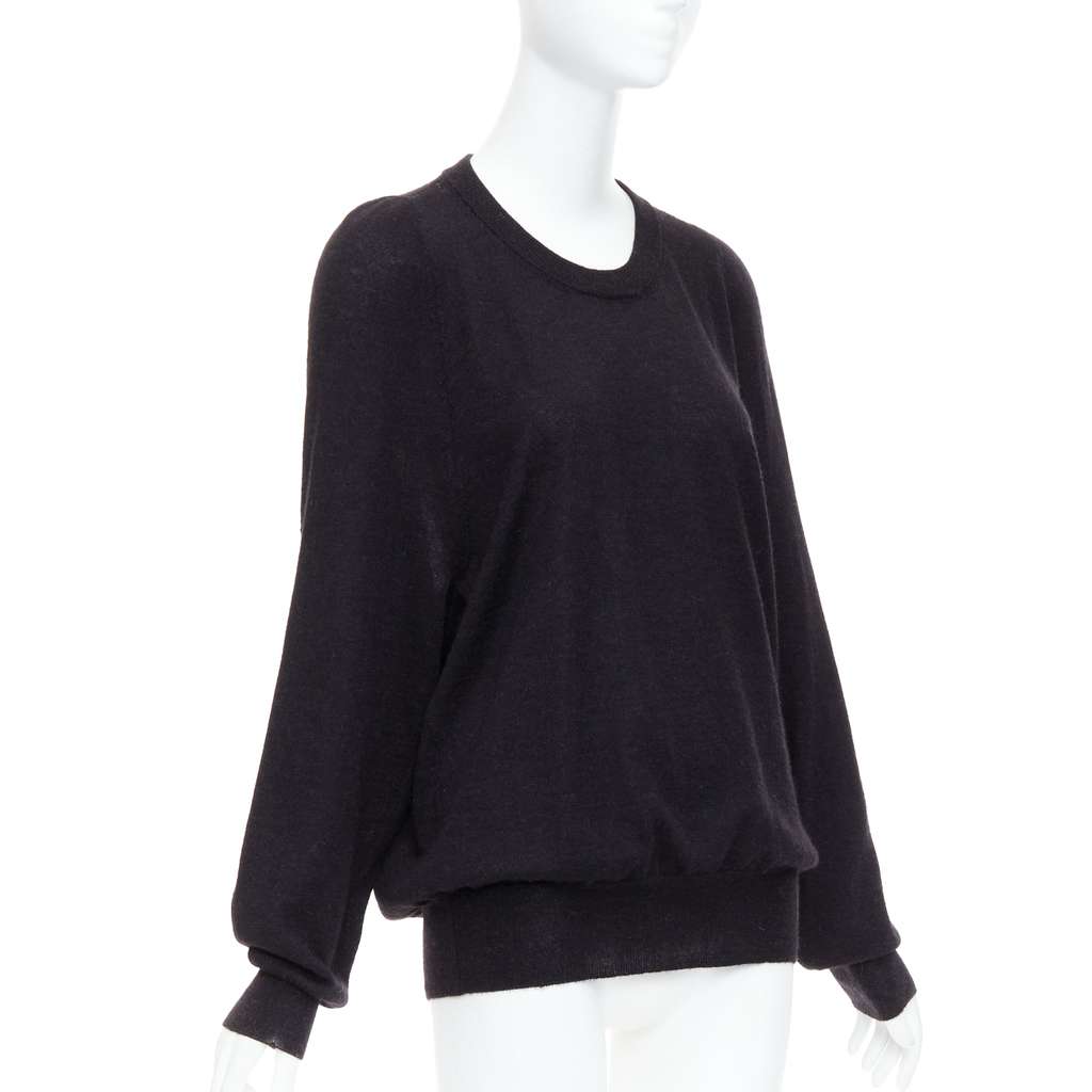 Maison Martin Margiela Oversized Alpaca Sweater Grey Polyester Never worn - Inside View