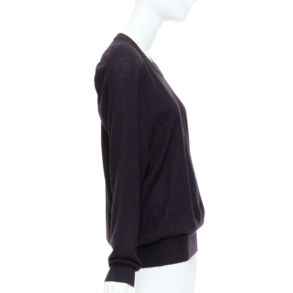 Maison Martin Margiela Oversized Alpaca Sweater Grey Polyester Never worn - Model View
