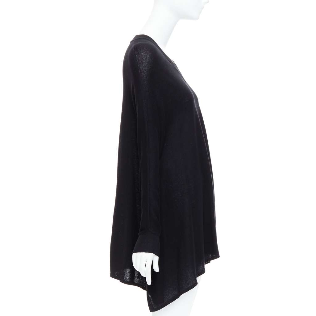 Maison Martin Margiela Batwing Pullover Sweater Grey Silk Never worn - Model View