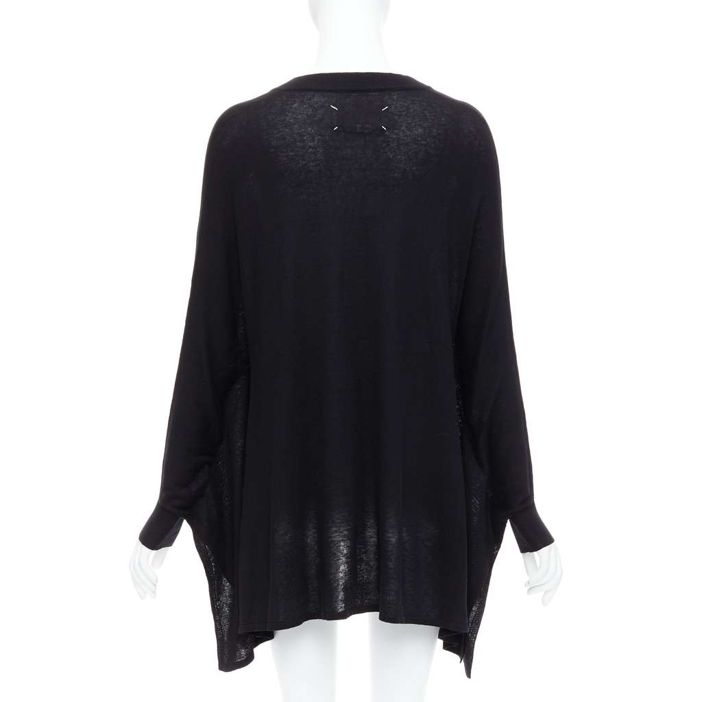 Maison Martin Margiela Batwing Pullover Sweater Grey Silk Never worn - Box View