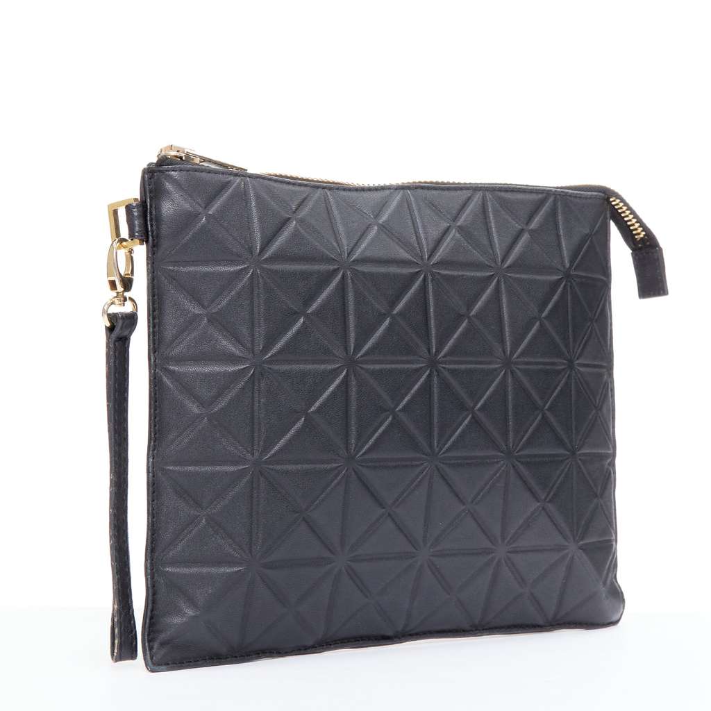 Gareth Pugh Flamenco Crossbody Bag Black Leather Good - Inside View