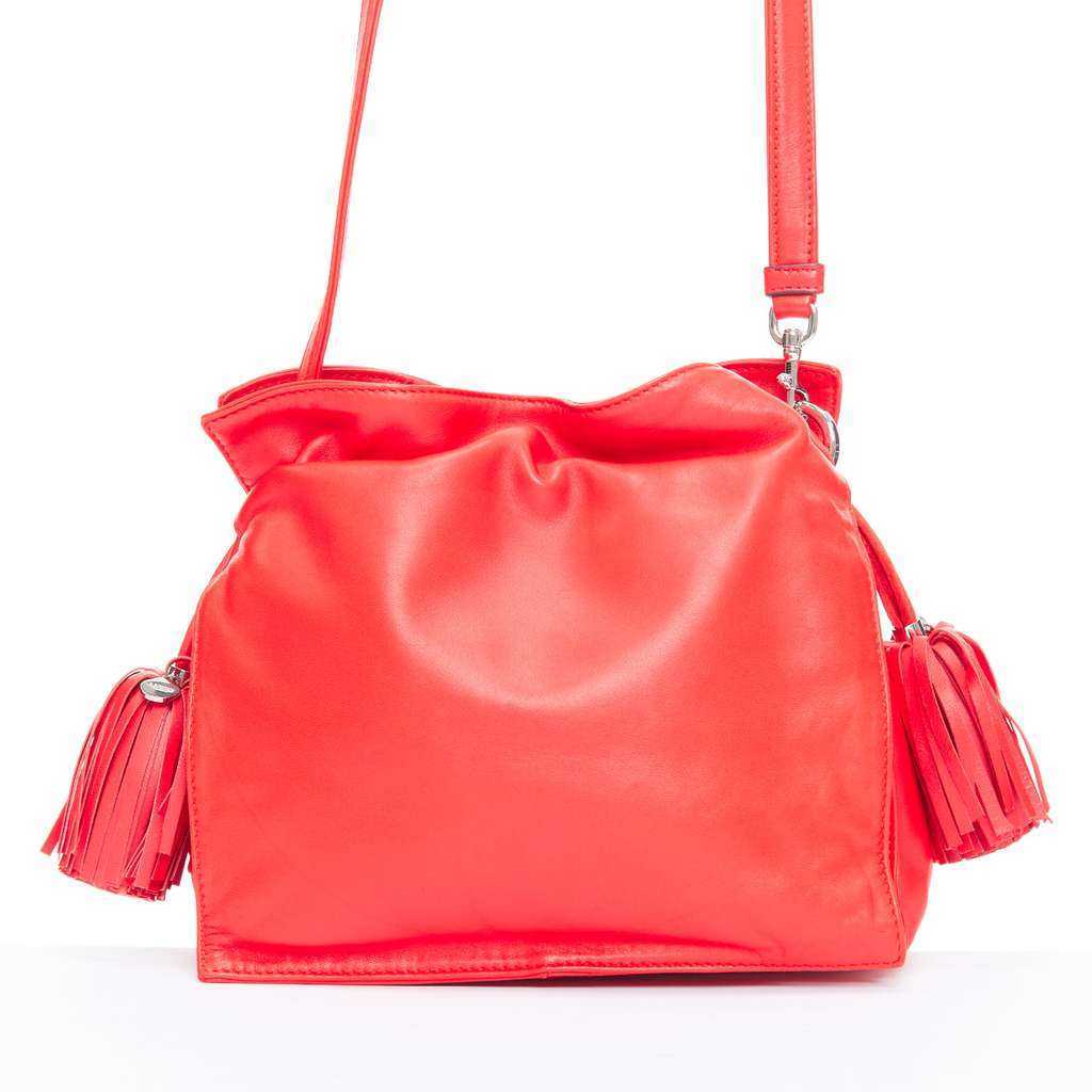 Loewe Aztec Foldover Bag Red Leather Good - Box View