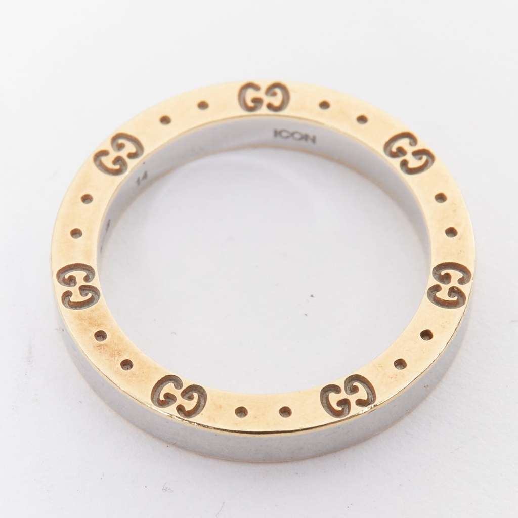Gucci Monogram Ring Gold Very good - Inside View