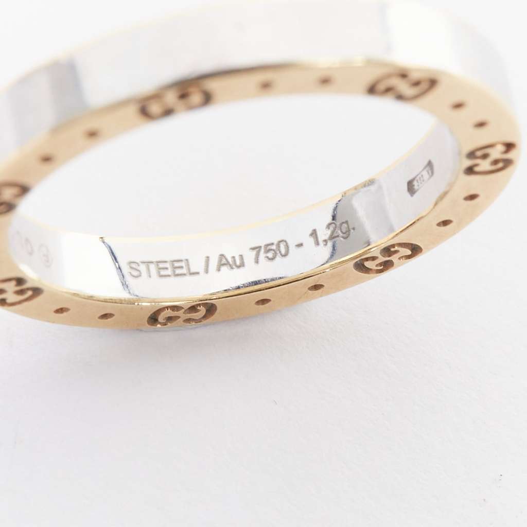 Gucci Monogram Ring Gold Very good - Box View