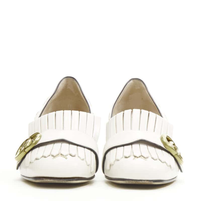 Gucci Bee Star Loafers Beige Leather Very good condition - Inside View