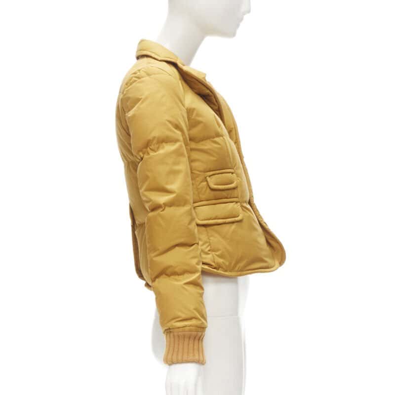 Dsquared2 Mustard White Goose Blazer Yellow Very good - Box View