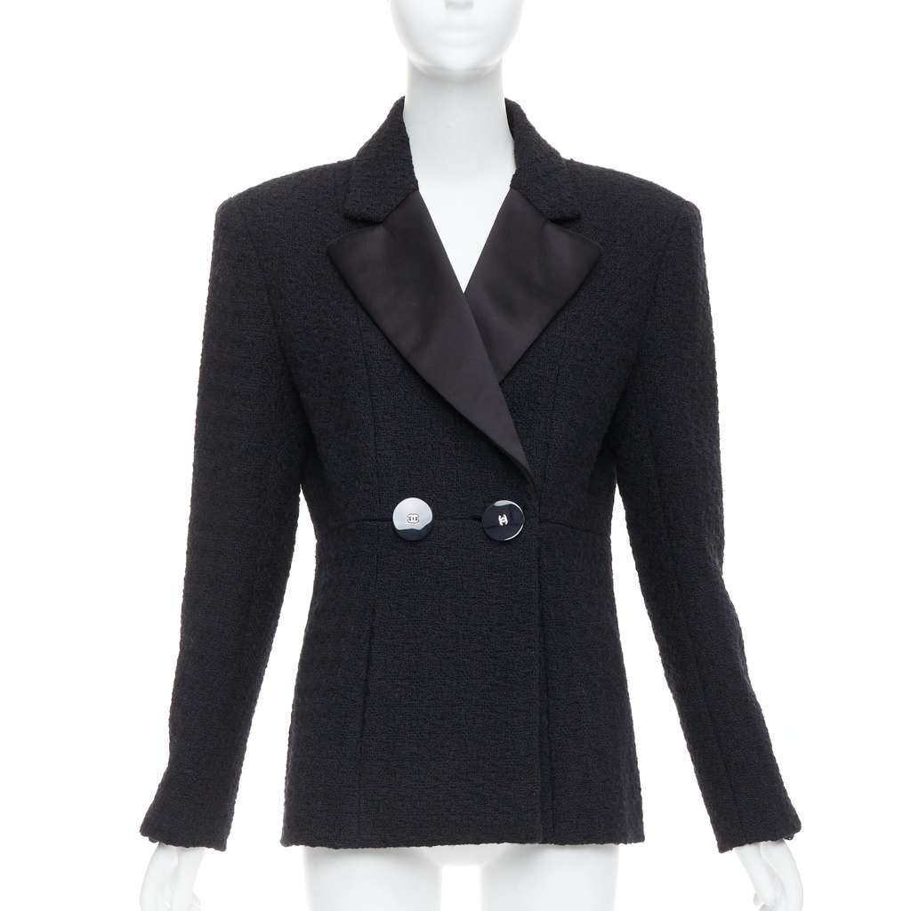 Chanel P56950V41202 Black Wool Never worn - Front View