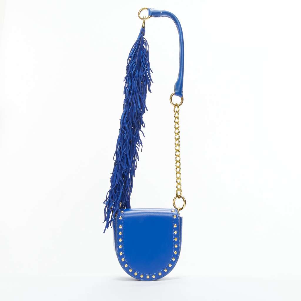 Sacai Horseshoe Blue Leather Good - Box View