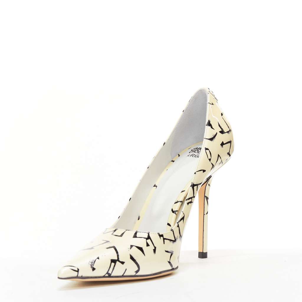 Jimmy Choo Poggy Beige Leather Never worn - Model View