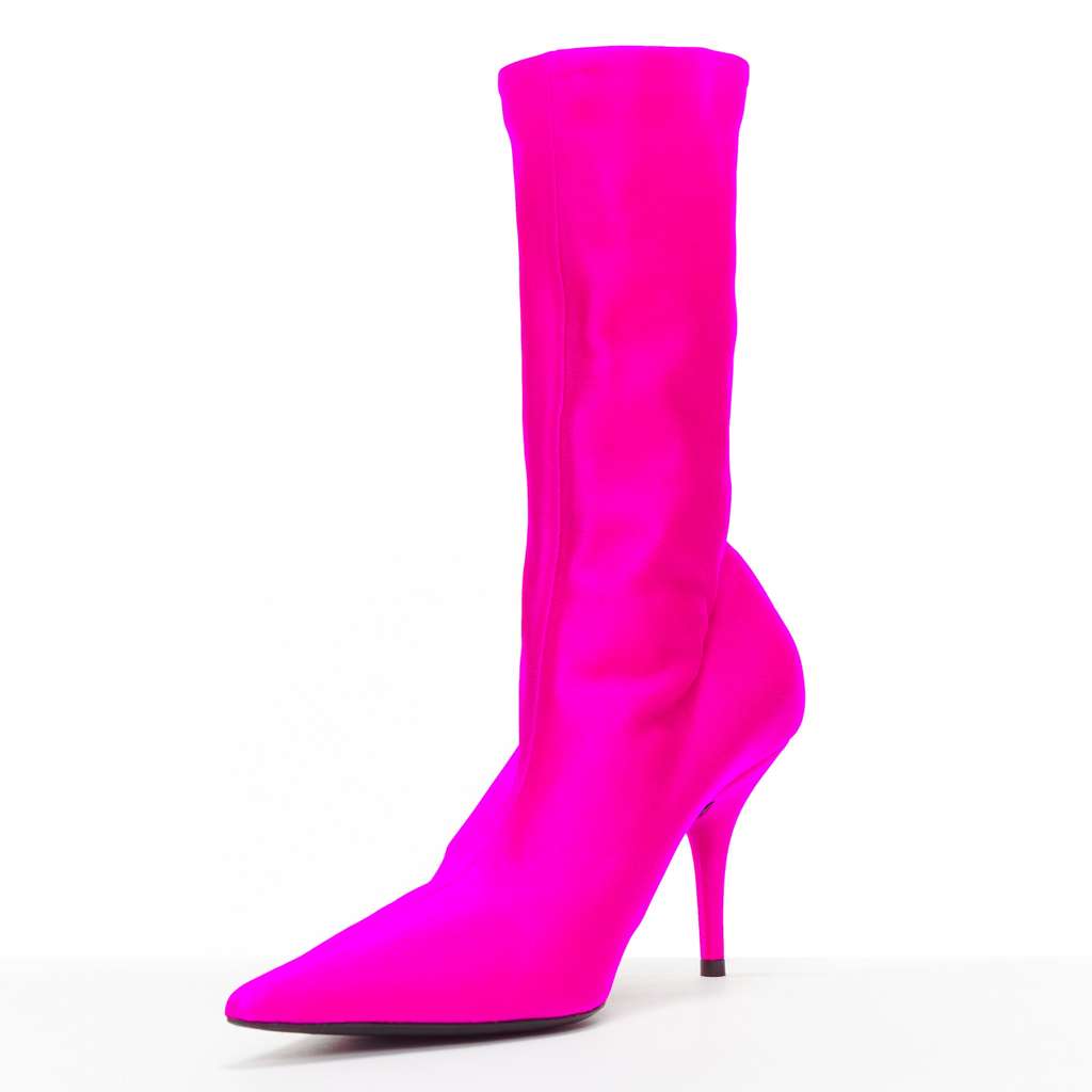 Balenciaga Knife Pink Very good - Model View