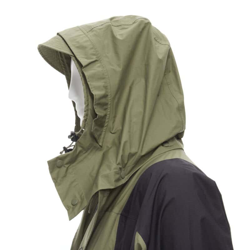 The North Face Green Gore Tex Raincoat Green Very good - Back View