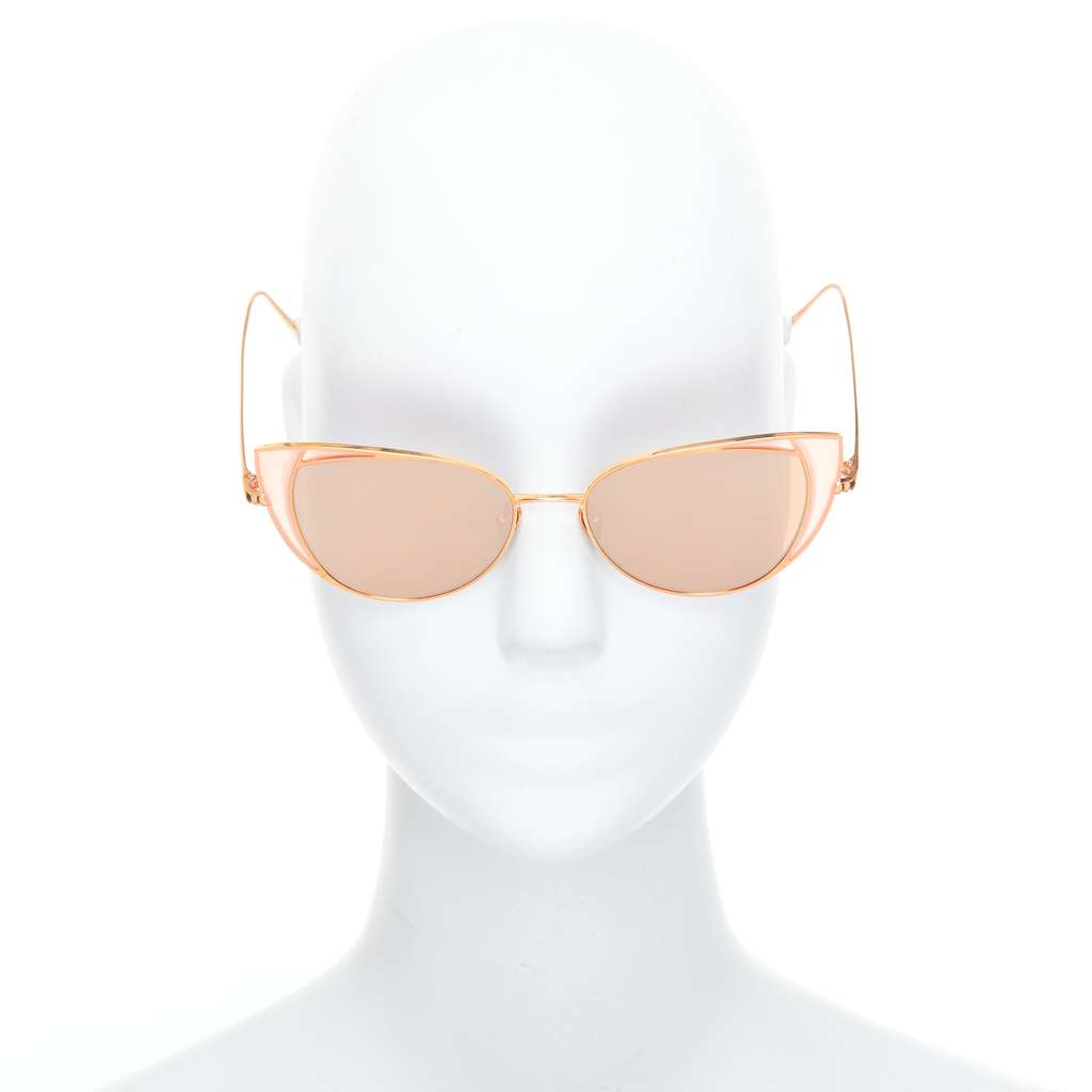 Linda Farrow LFL855/6 Des Voeux Pink Never worn - Front View