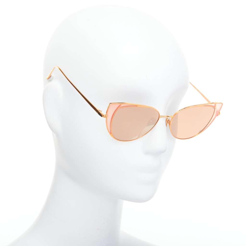 Linda Farrow LFL855/6 Des Voeux Pink Never worn - Inside View