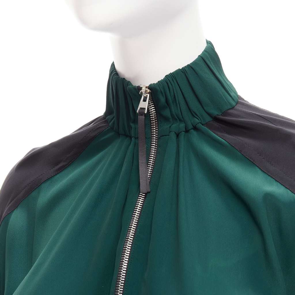 Marni Colorblock Batwing Dress Green Good condition - Back View