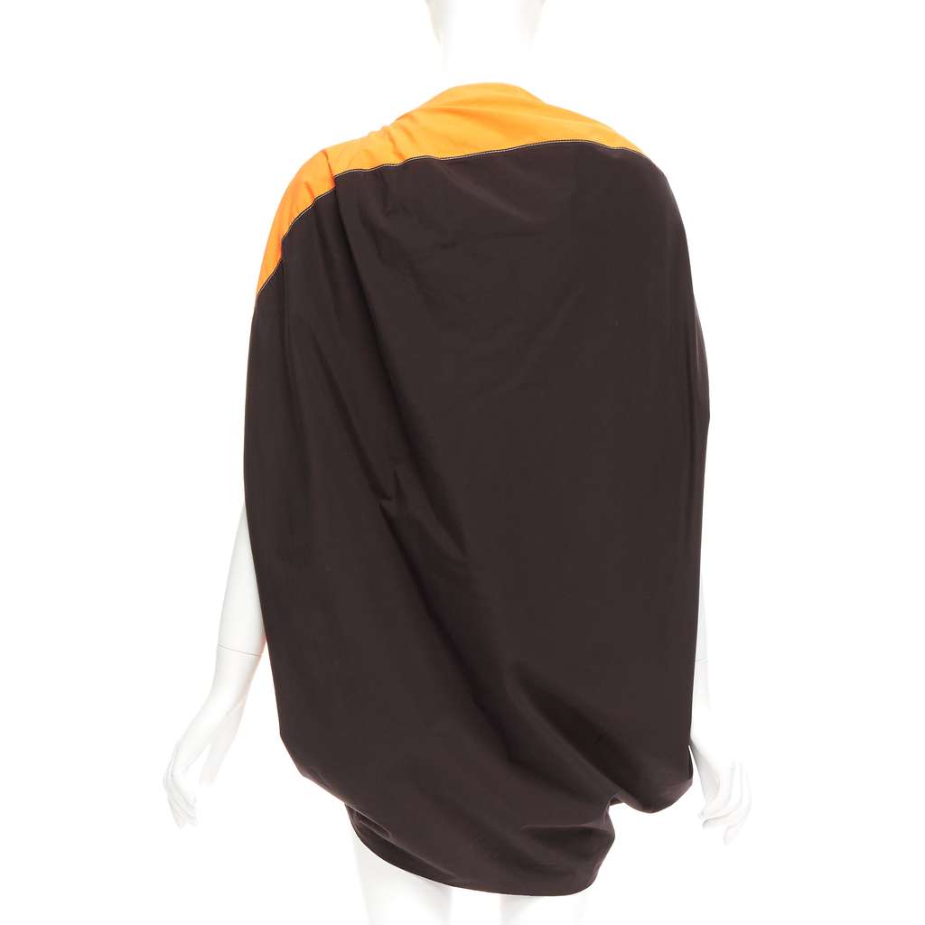 Marni Cocoon Mini Dress Orange Cotton Very good condition - Box View