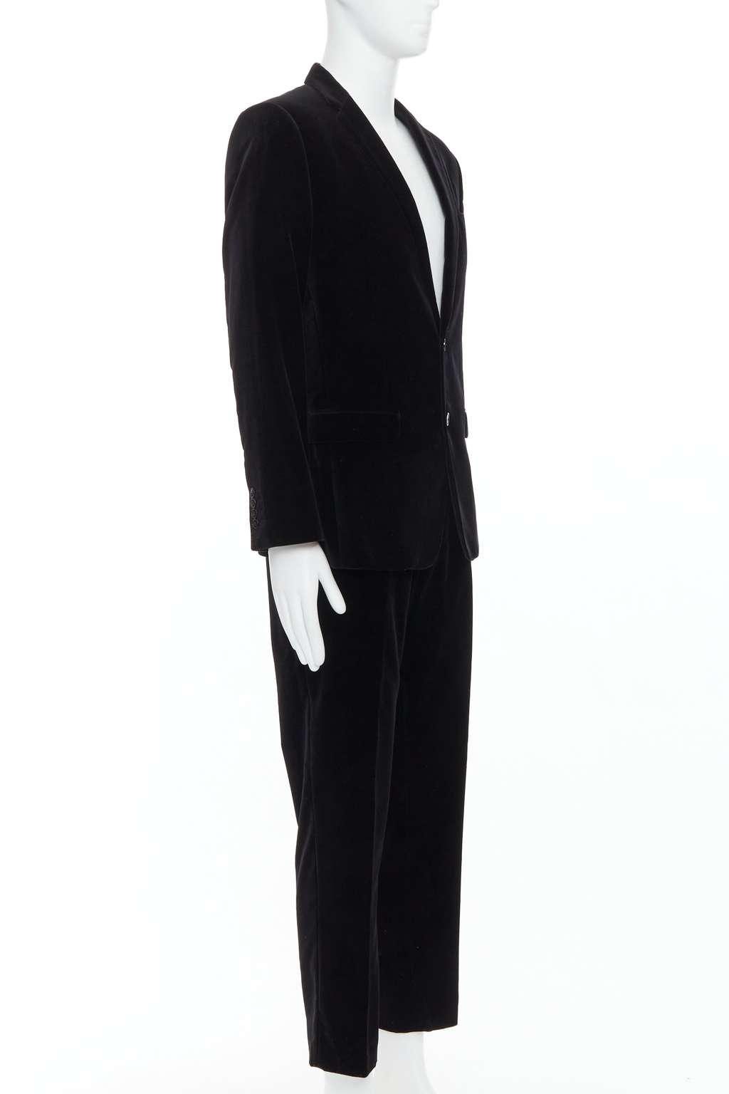 Dolce & Gabbana Martini Fit Black Cotton Very good condition - Back View