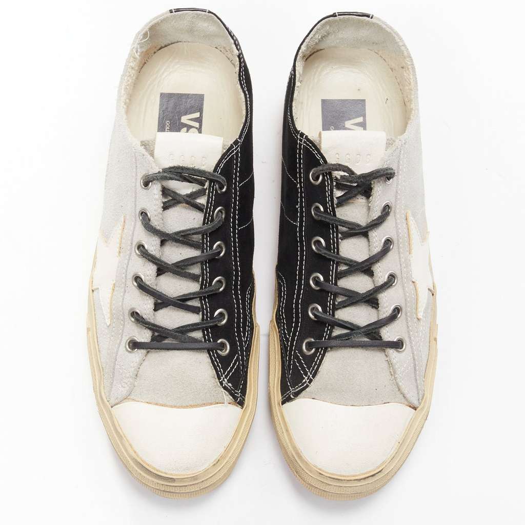 Golden Goose VSTAR2 Grey Leather Very good condition - Back View