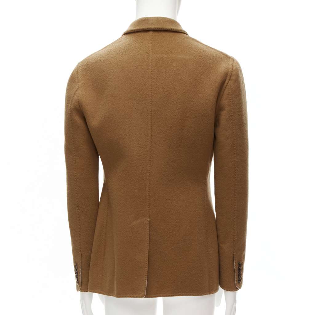 Berluti Cashmere Double-Breasted Jacket Brown Cashmere Never worn - Box View