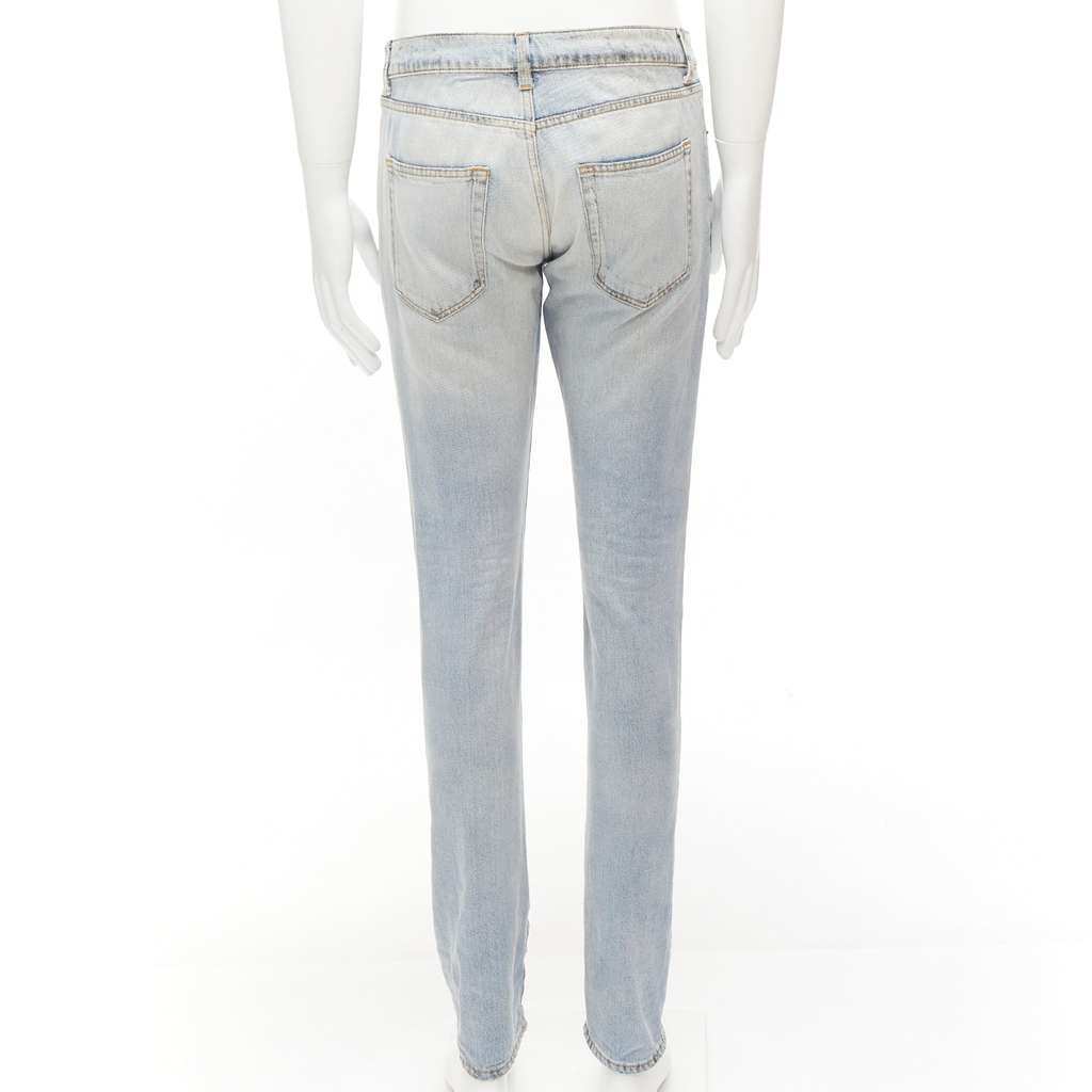 Saint Laurent D02 M/SK-LW Blue Cotton Never worn - Box View