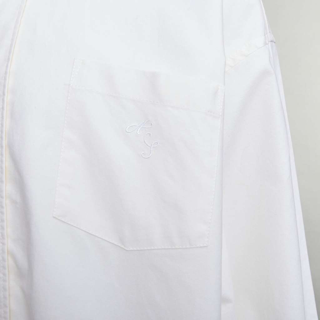 Acne Studios Cocoon Shirt Beige Cotton Very good - Back View