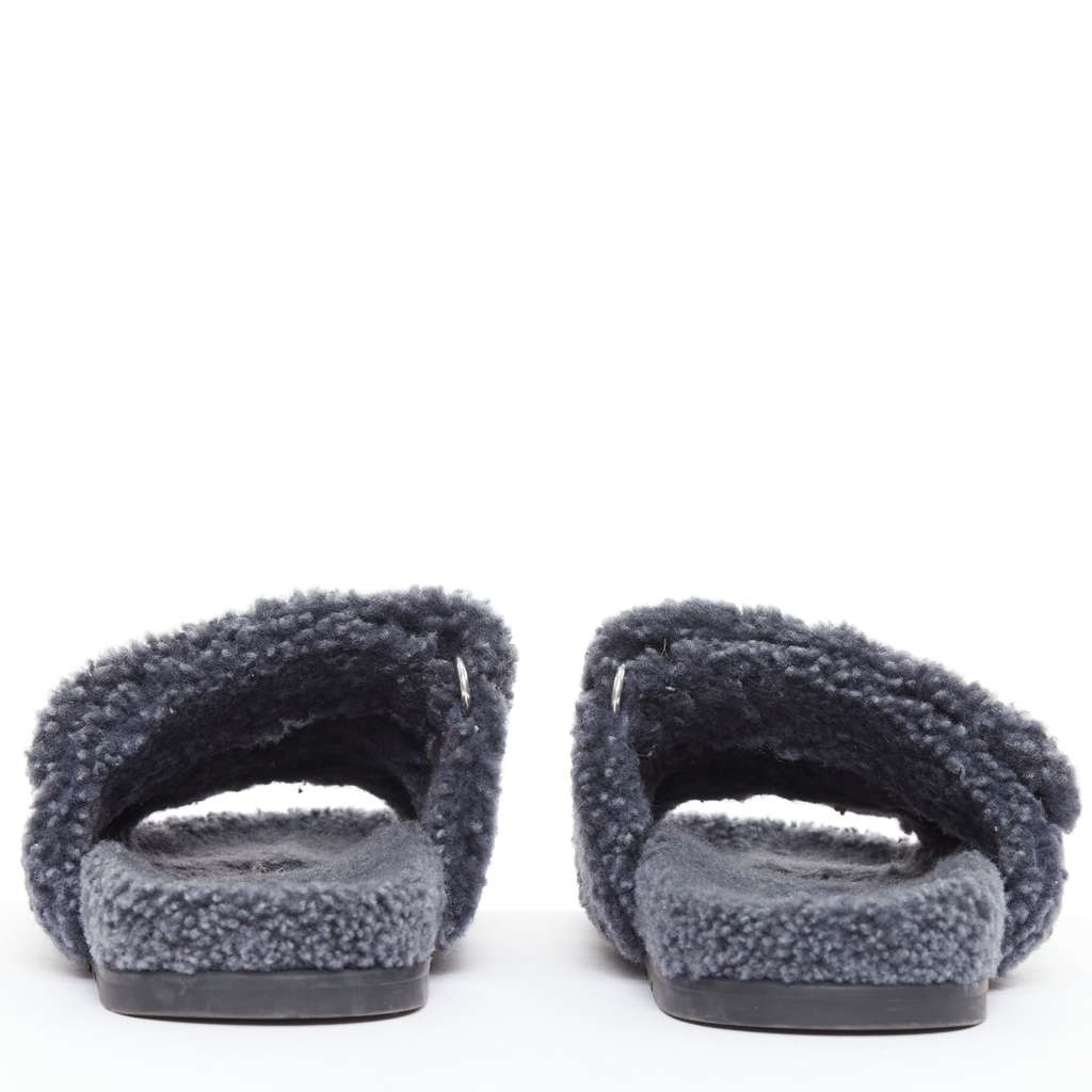Hermès Chypre Grey Fur Good condition - Box View