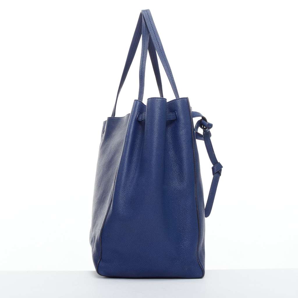 Celine Cabas Phantom Blue Leather Fair - Box View