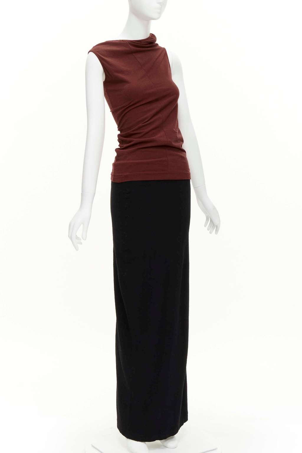 Comme Des Garcons Lumps Bumps Skirt Red Very good - Back View