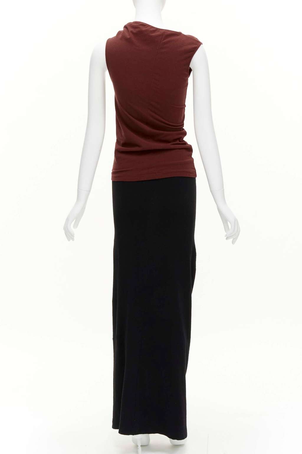 Comme Des Garcons Lumps Bumps Skirt Red Very good - Model View