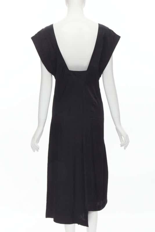 Comme Des Garcons Bias Cut Dress Black Polyester Never worn - Box View