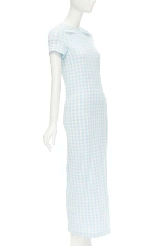 Comme Des Garcons Lumps Bumps Dress Blue Never worn - Inside View