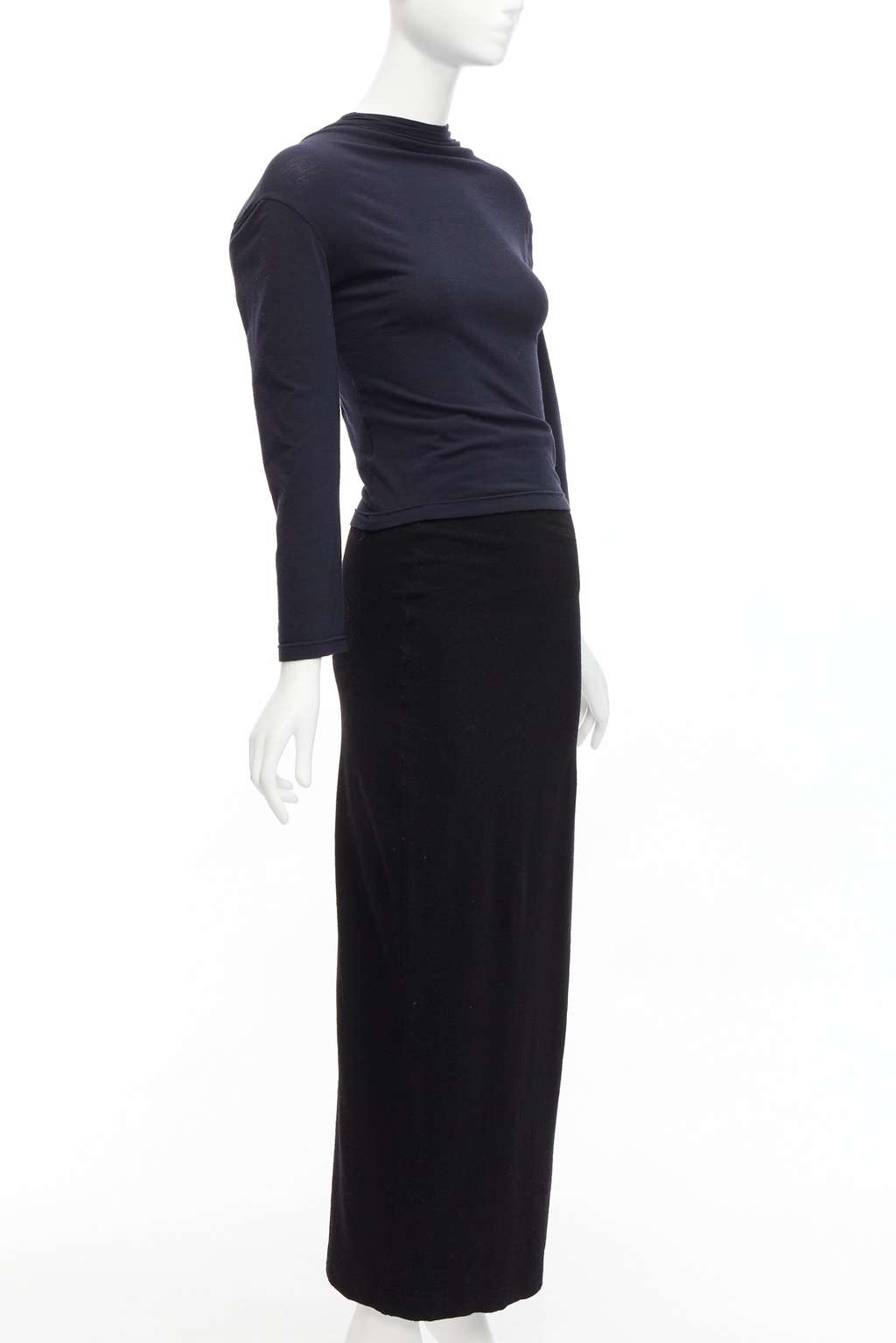Comme Des Garcons Padded Gathered Skirt Black Polyester Good - Box View