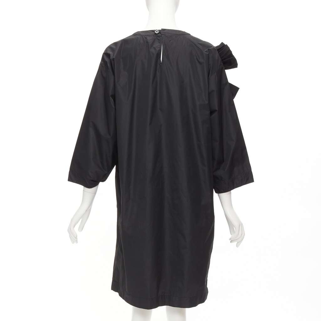 Dries Van Noten Keyhole Tent Dress Black Polyester Very good condition - Box View