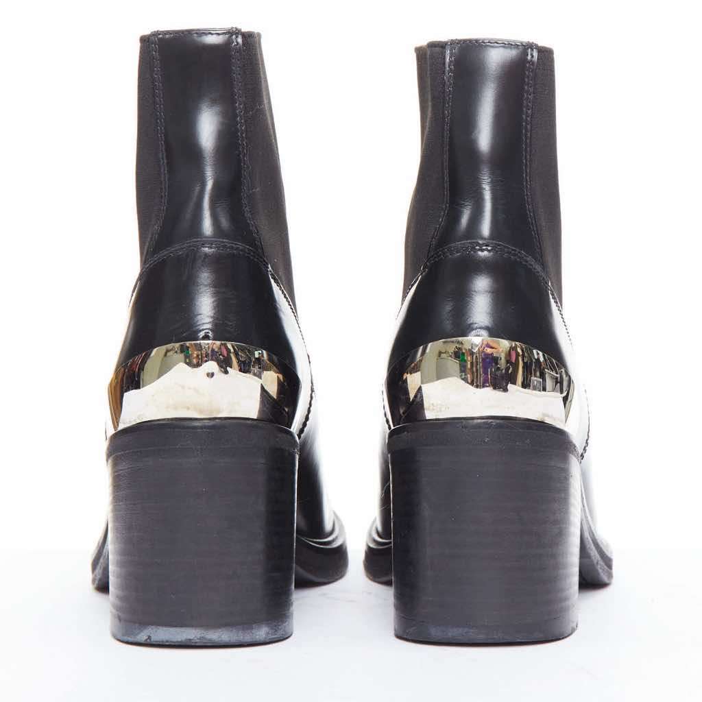 Acne Studios Dion Black Leather Fair - Box View