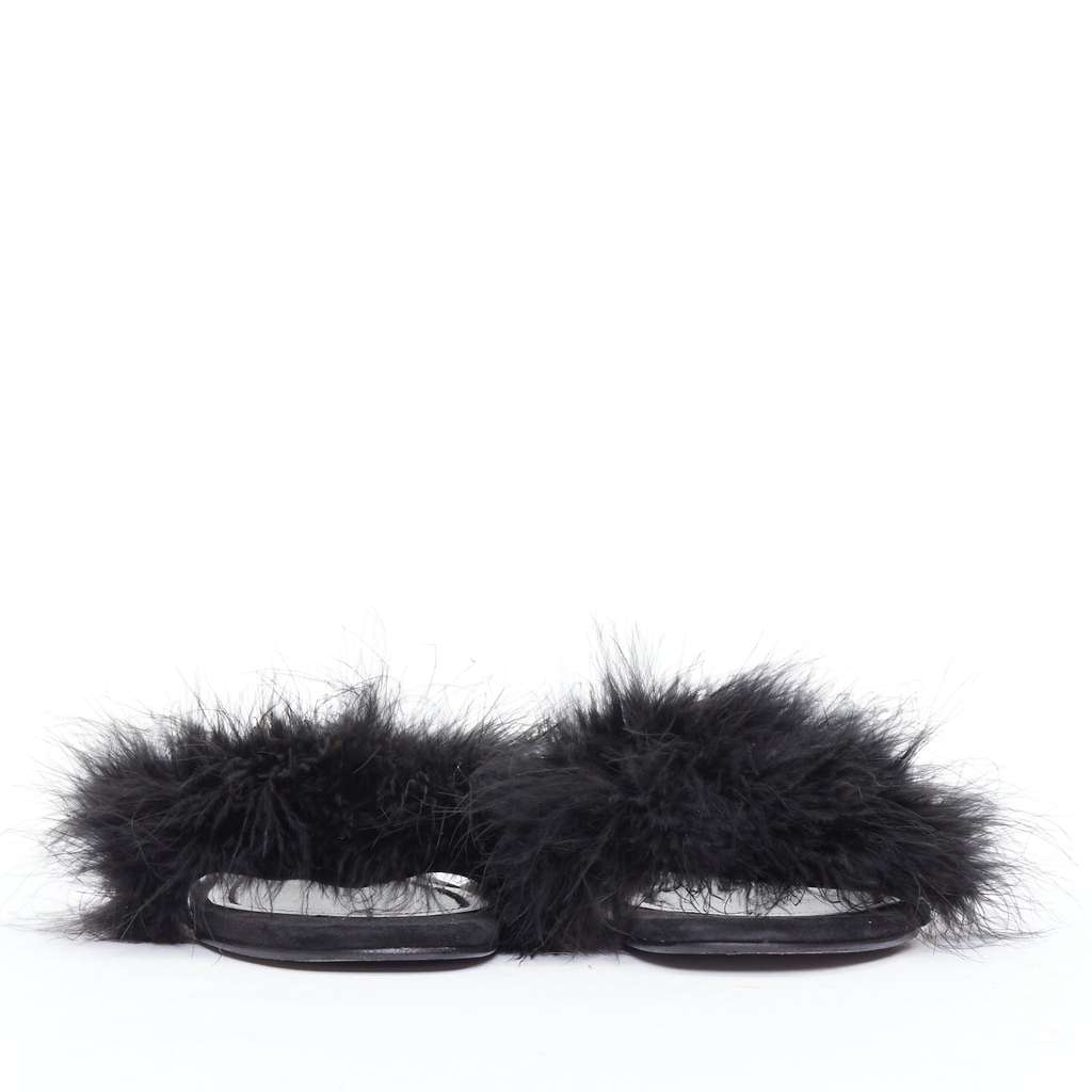 Alexander Wang Lou Black Fur Very good - Inside View