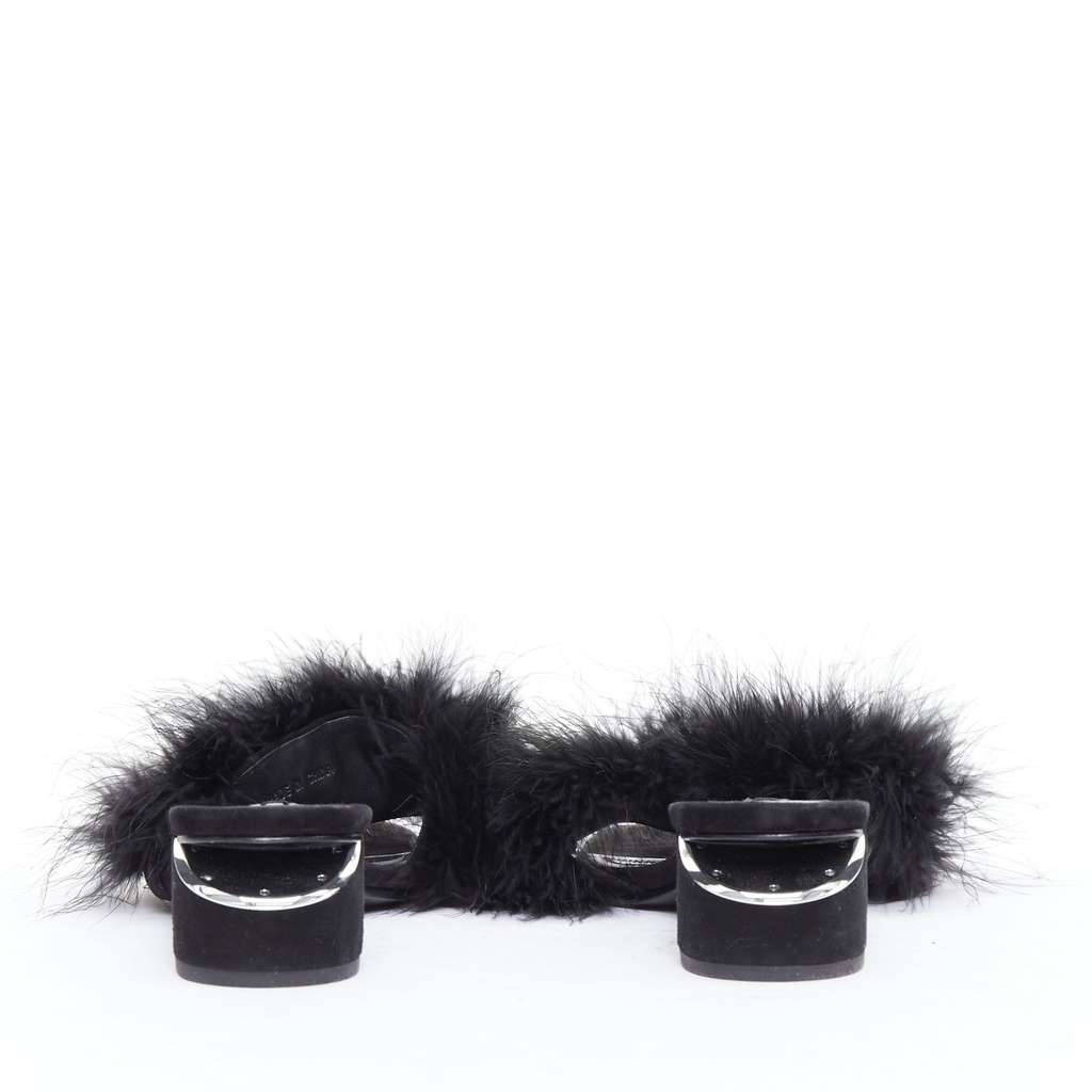 Alexander Wang Lou Black Fur Very good - Box View