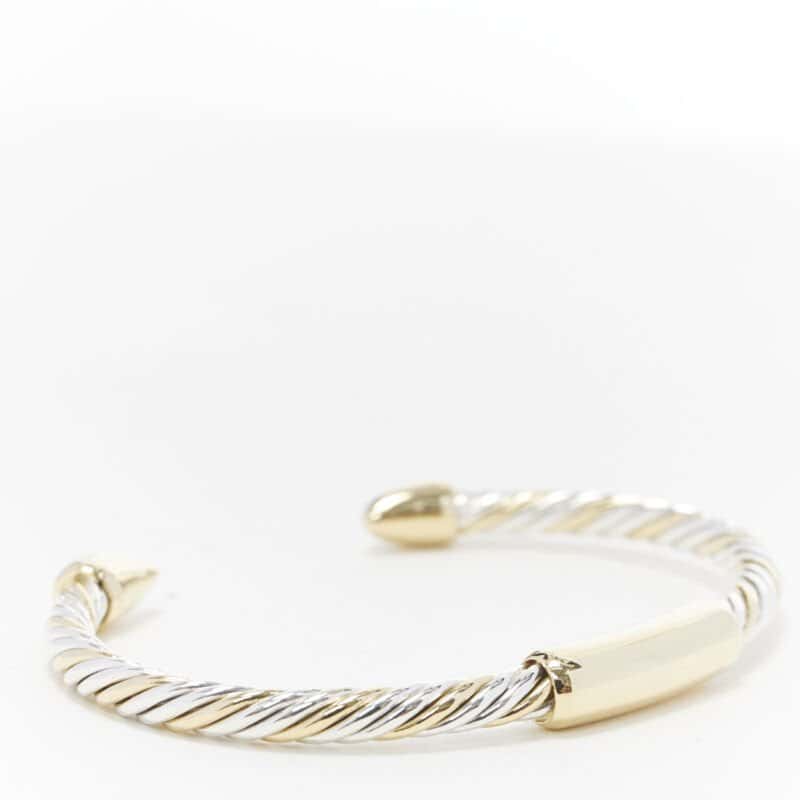 Bvlgari Yellow White Gold Twist Gold Good - Back View