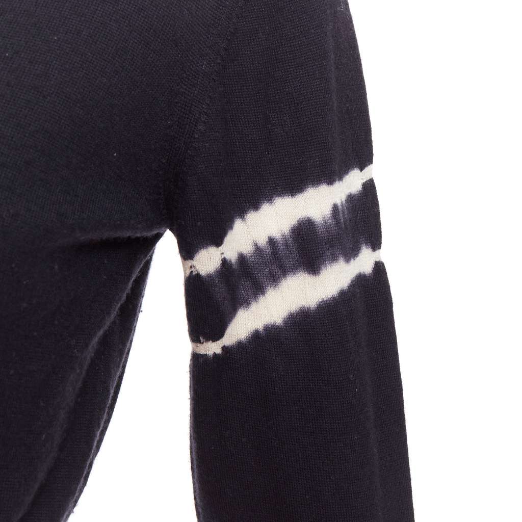 Miu Miu Tie Dye Pullover Black Cashmere Good - Back View