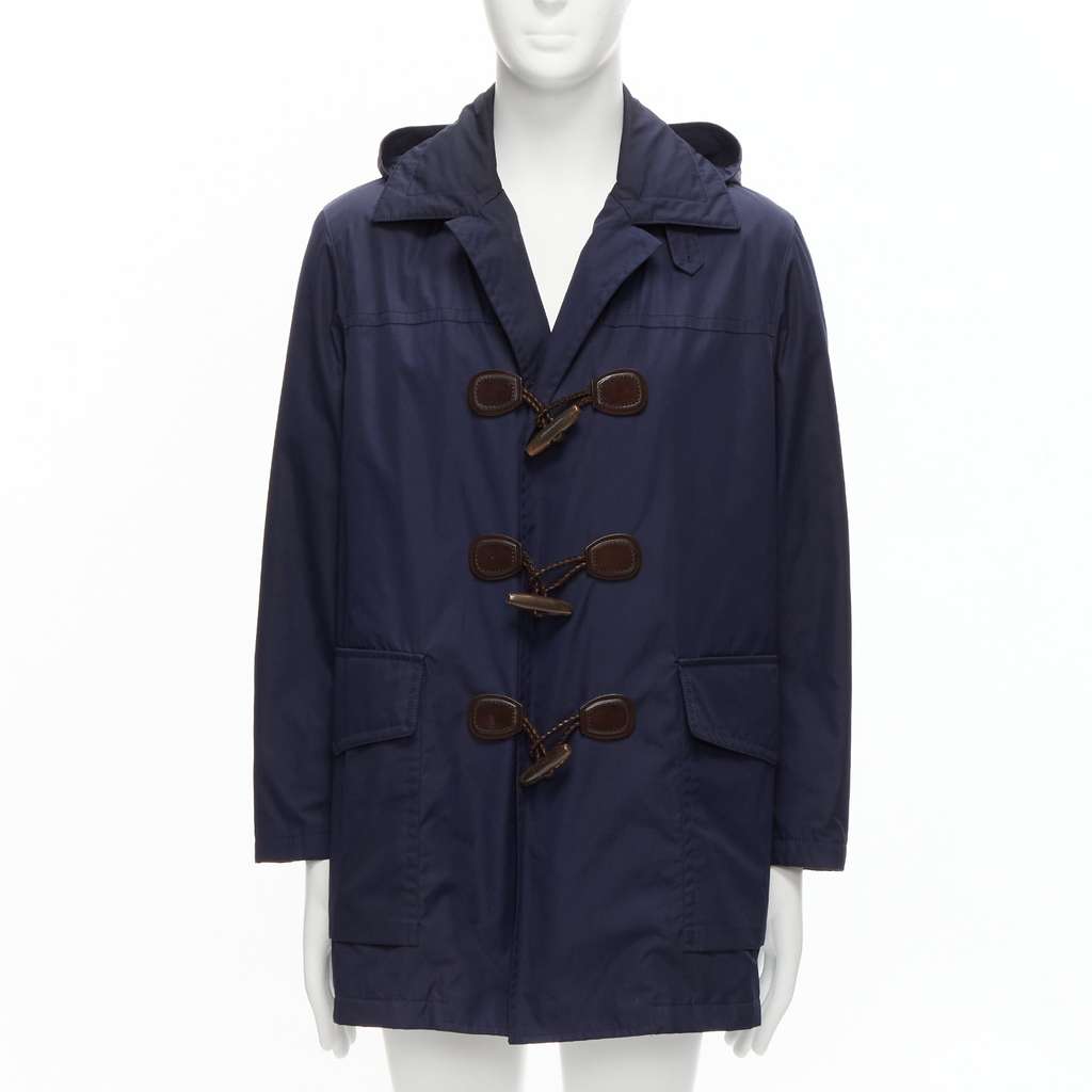 Gucci White Military Panel Jacket Navy Fair - Front View