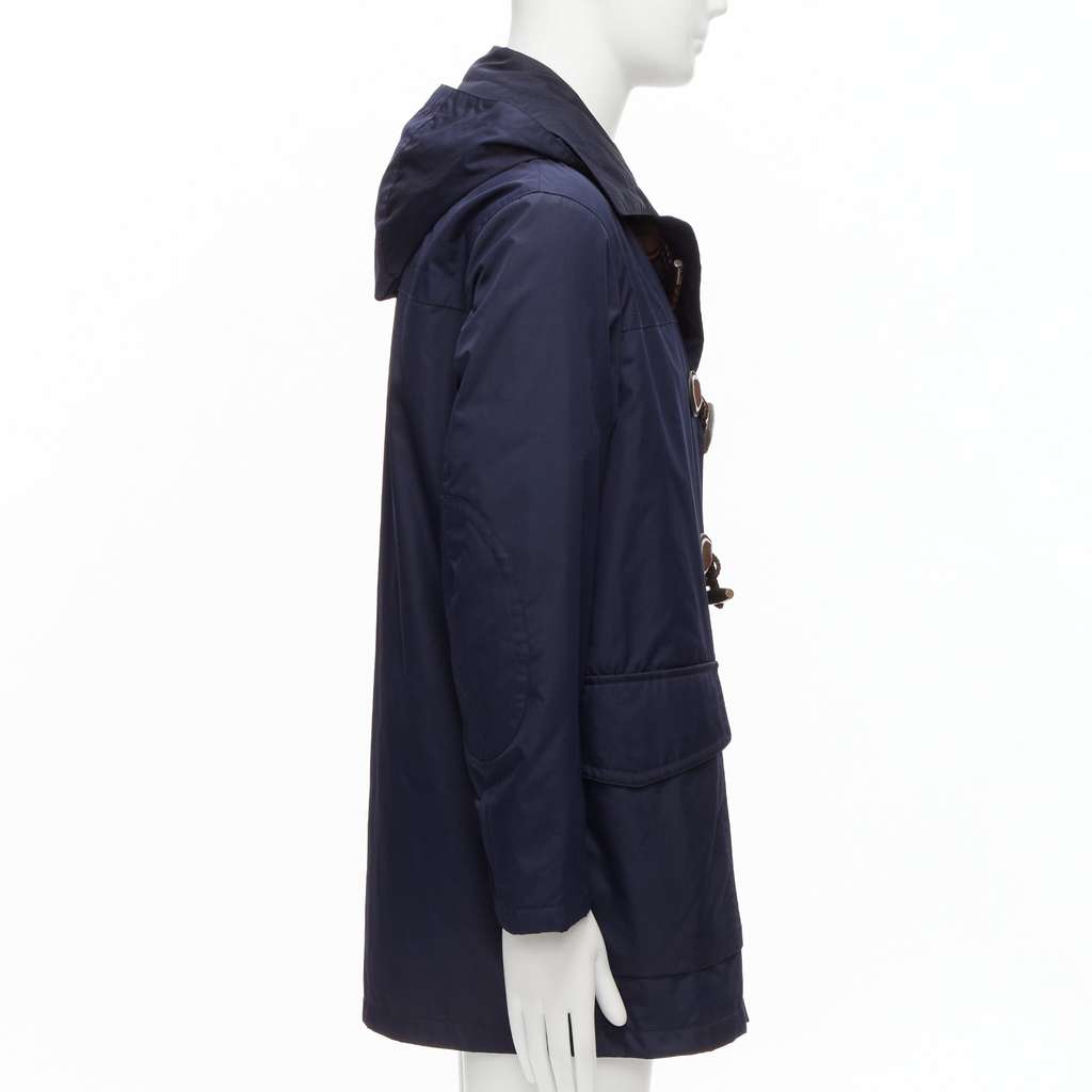 Gucci White Military Panel Jacket Navy Fair - Model View