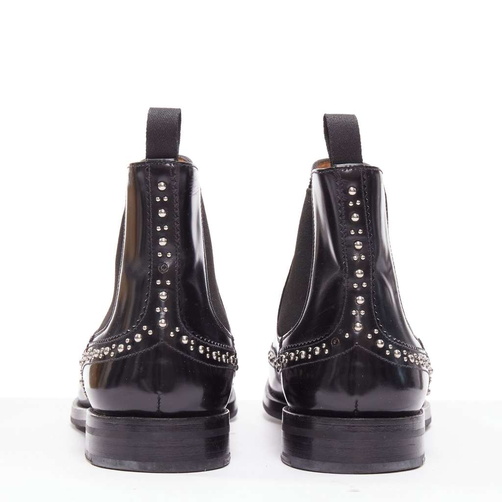 Church's Ketsby Met Black Leather Fair condition - Box View